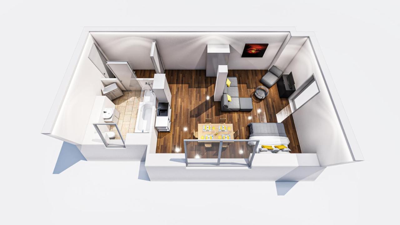 Urban Rooftop - Mitte +a/c Appartement *